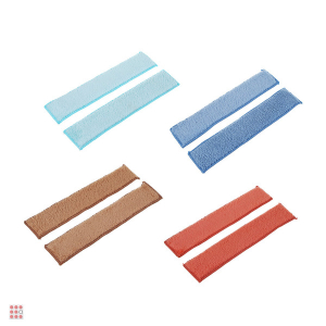 Насадка для окномойки, 2шт, 25x5 см, полиэстер, 4 цвета