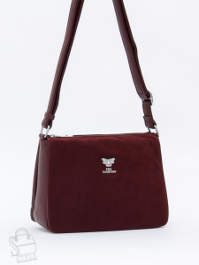 Сумка женская  1366-1PM claret Polina&Eiterou  в Новосибирске