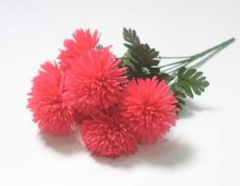 Искусственные цветы, Ветка в букете хризантема 7 голов (1010237)