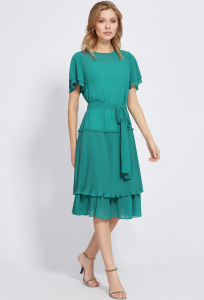 Платье Bazalini 4904 зелёный