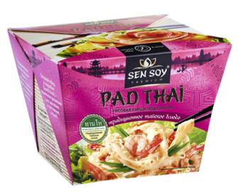 СЭНСОЙ РИСОВАЯ ЛАПША ПОД СОУСОМ ПАД ТАЙ 125Г