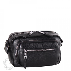 Сумка женская кожаная 3229Q black Polina&Eiterou/30