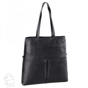 Сумка женская кожаная 3718G black Vitelli Grassi