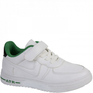 T-10812-H бел/зел Кроссовки для мальчиков (25-30)/12