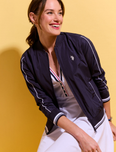 SOLID BOMBER JACKET