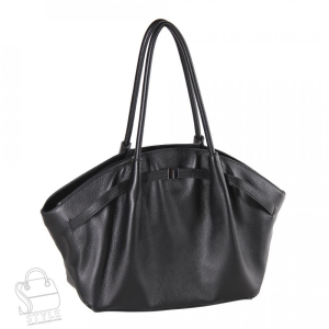 Сумка женская кожаная 1419-1TH black Polina&Eiterou