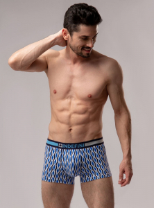 Боксеры из хлопка с принтом и логотипом (Арт. 2103MUG)