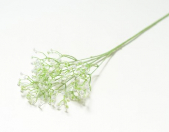 Искусственные цветы, Ветка гипсофила 5 веток (1010237) белый