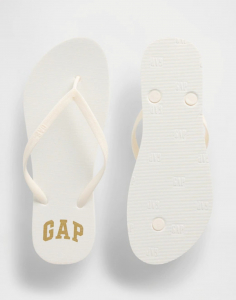 Gap Logo Flip Flops