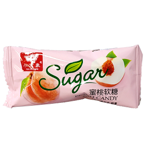 Конфета персик, 1 шт