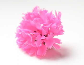 Искусственные цветы, Голова гвоздики пластиковая для ветки, венка