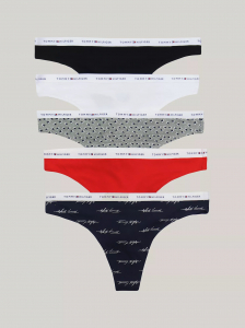 Logo Mix Thong 5-Pack