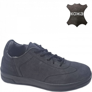 2030-18 т/син Полуботинки для мальчиков (32-37)/12