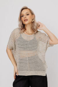 Джемпер из льна 4-334