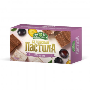 Белёвская пастила сливовая, 100г (15шт/кор)