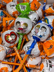 Леденцы LOVE IS Коробка 75 шт