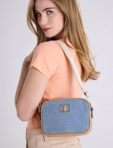 DENIM CROSSBODY BAG