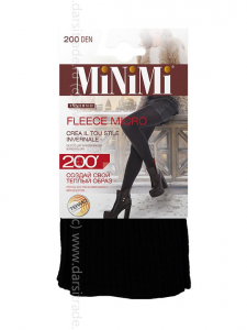 Колготки женские Fleece Micro 200 MiNiMi Дроп