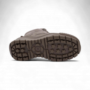 Ботинки из натуральной кожи на меху 88301-2 серые