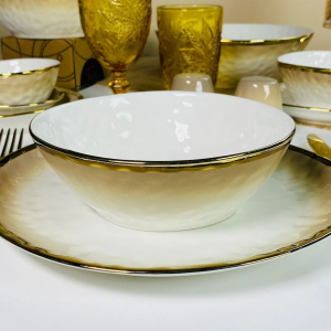 122-135 Набор из 2 салатников 17,5х17х6,5см TORONTO CREAM в под.уп.(х16)Фарфор