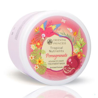 Лечебная восстанавливающая маска для волос с гранатом Oriental princess Tropical Nutrients 160 гр / Oriental princess Tropical Nutrients Pomegranate Advanced Hair Treatment Mask Enriched Formula 160 gr