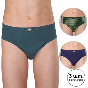 BULB3363(3) трусы для мальчиков (3 шт в кор.)