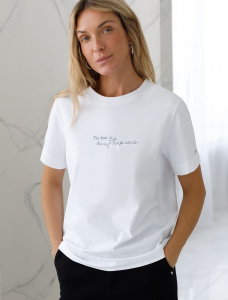 Футболка из премиального хлопка с авторским принтом