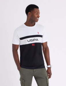 USPA SPORT COLORBLOCK T-SHIRT