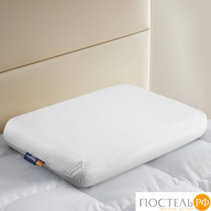 MedSleep МЕМОРИ КЛАССИК КУЛ бел Подушка анатомическая 59x39x9, 1 пр., плстр/пенополиуретан