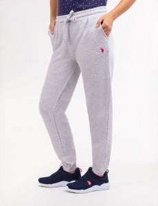 FLEECE HIGH WAISTED LOGO JOGGER