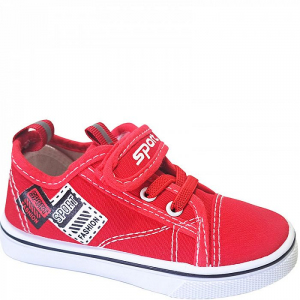 B932-6-Z крас Кеды для мальчиков (25-30)/12