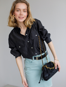 Блузка из полупрозрачного лиоцелла