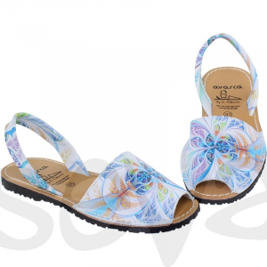 Avarca menorquina, SANDALIA SENORA PIEL