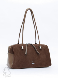 Сумка женская кожаная 98409SP cappuccino Velina Fabbiano-Safenta