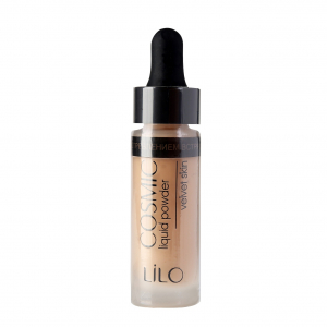 Жидкая пудра Cosmic liquid powder LILO бежевый Тон 505 эффект «второй кожи»,