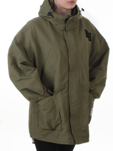 3097 GREEN Куртка демисезонная женская (100 гр. холлофайбер)