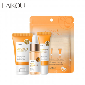 Набор 3 средства для лица с Витамином С Laikou Vitamin C Skincare Set