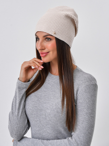 Шапка двойная с кашемиром ESW 25507