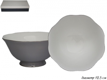 108-313 Набор из 2 салатников 13см.SMOKY в под.уп.(х12)Фарфор