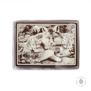 Лиса и лисята (600 грамм)