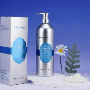 Увлажняющий шампунь и кондиционер с аргановым маслом Keratine queen