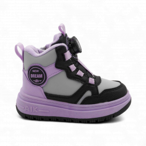 Кроссовки зимние на меху В7187-39 фиолетовые