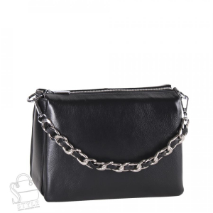Сумка женская кожаная 3680VG black Vitelli Grassi