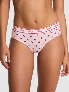 Logo Cotton Hiphugger Panty