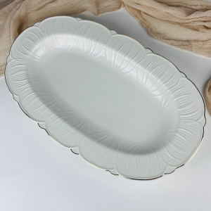 109-278 Овальное блюдо 46см ORCHIDEA в под.уп.(х6)Фарфор