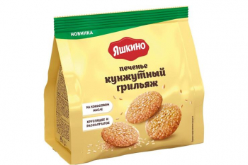 «Яшкино», печенье «Кунжутный грильяж», 120 г