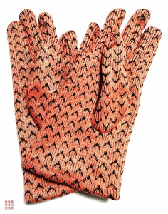 Перчатки подростковые тканевые с начёсом 