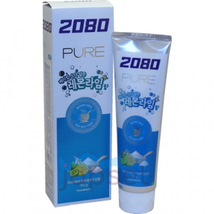 Pure Toothpaste Lemon Lime 2080 Зубная паста с пищевой содой со вкусом лимон лайм, 120 мл