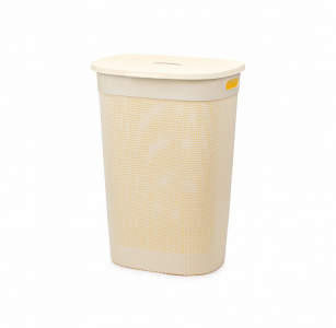 Корзина для белья FILO 55л бежевая
