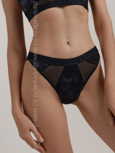 Трусы LBR2497 Rib With Mesh Conte Elegant Дроп бразильяна